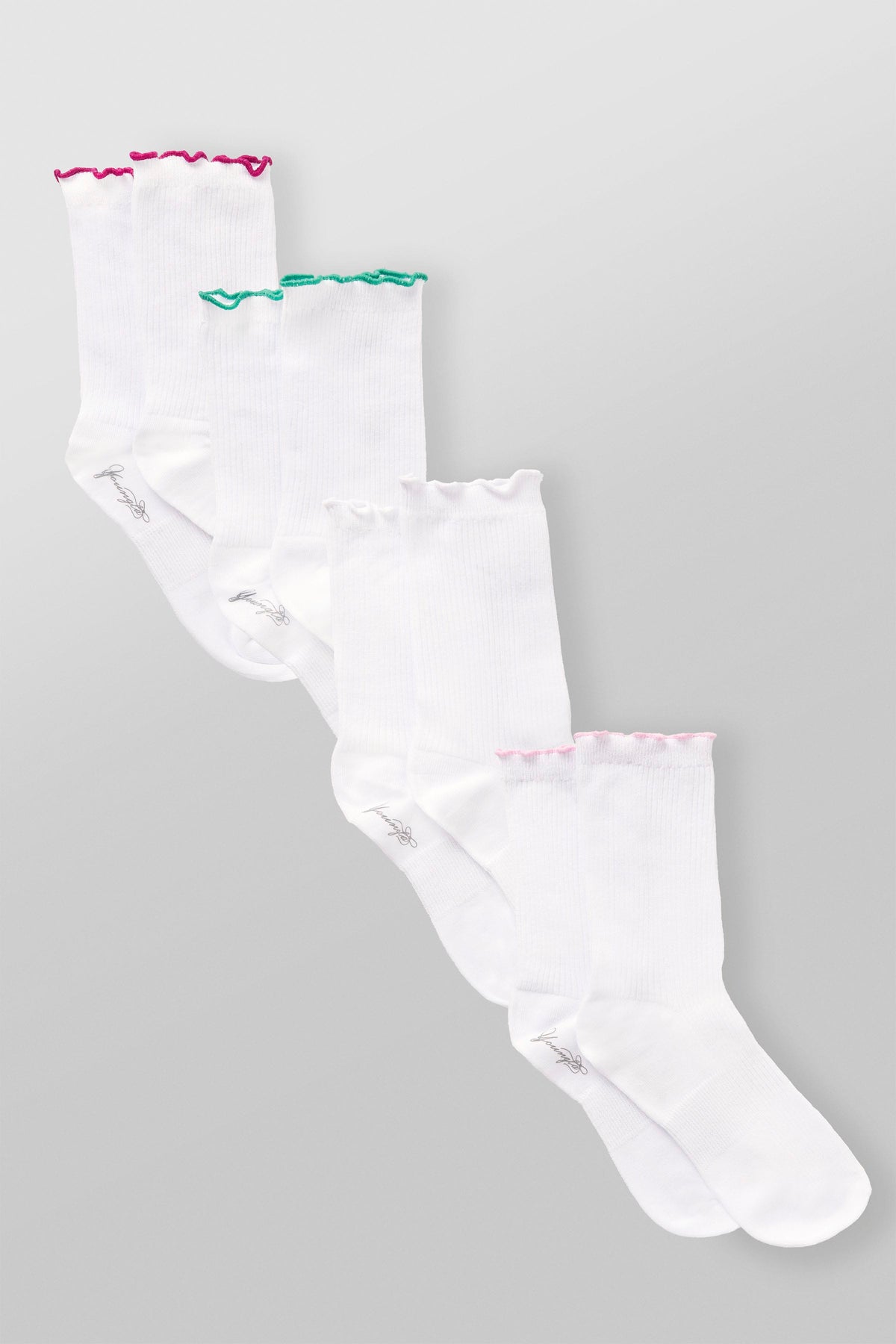W6119 Chaussettes à volants
