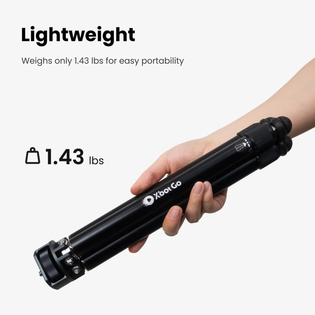 XbotGo Compact Aluminum-Alloy Camera Tripod - XBOTGO-NT1 - image 6