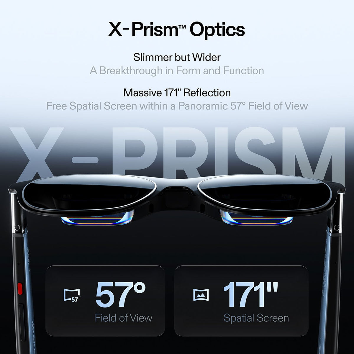XREAL One Pro AR Glasses Large (IPD 66-75mm) in Black - X1112-L - image 8