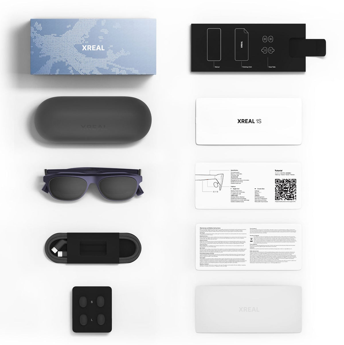 XREAL 1S AR Glasses in Blue - X1113 - image 3