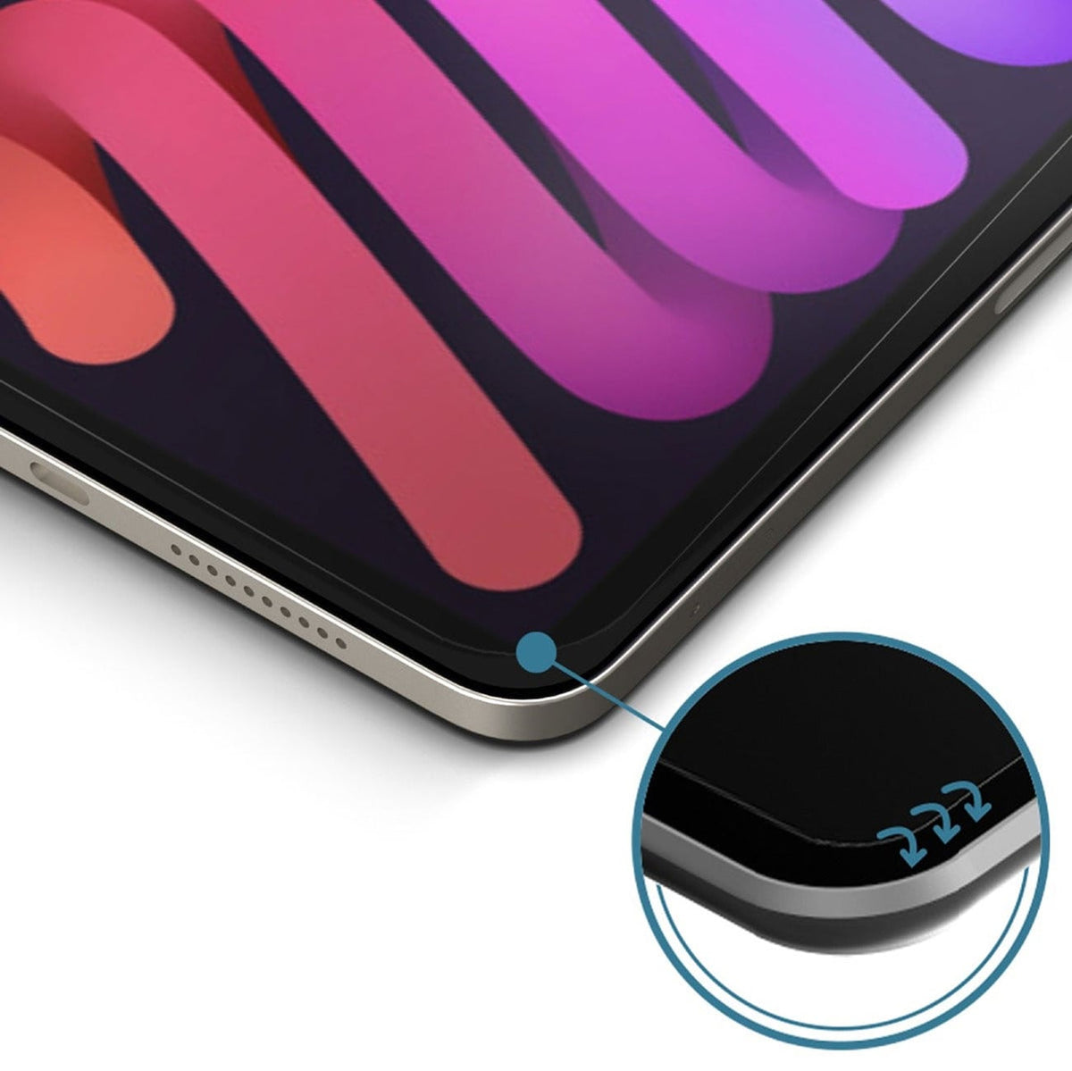 Zagg Screen Protector Glass Elite VisionGuard for iPad mini (Gen 6) - 200108362 - image 6