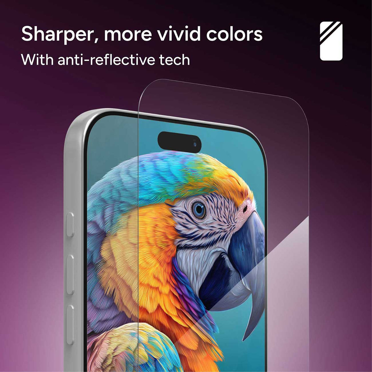 Zagg Glass XTR5 Apple iPhone 18 and iPhone 17 Blue Light Screen Protector - 200118667 - image 6